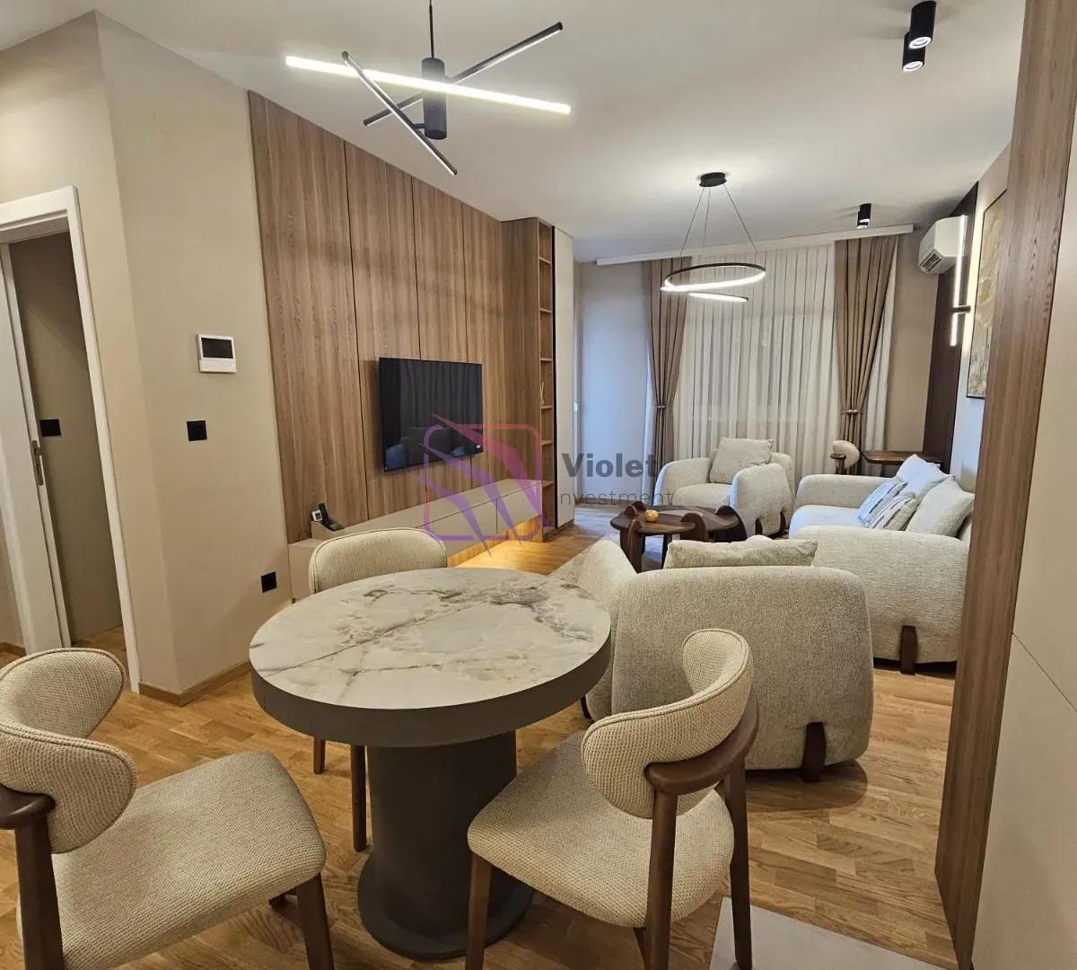 Rent, one bedroom apartment, 47m², Stari Aerodrom, Podgorica
