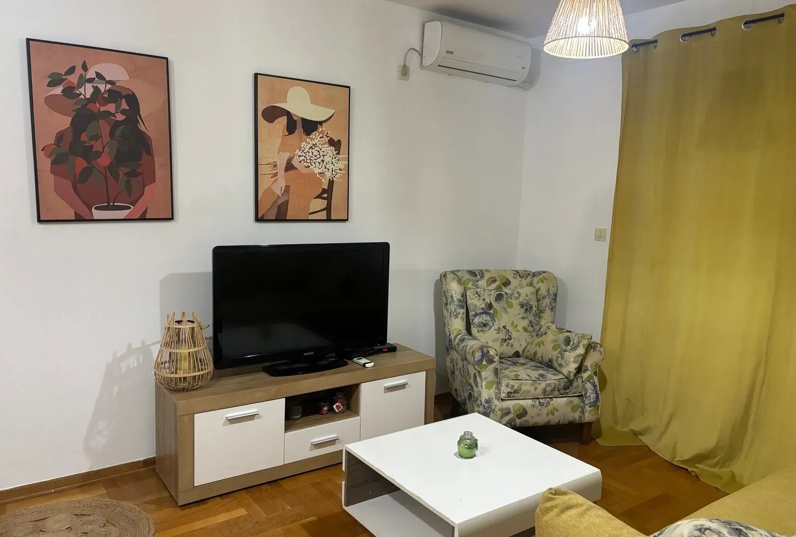 Rent, one bedroom apartment, 45m², Stari Aerodrom, Podgorica