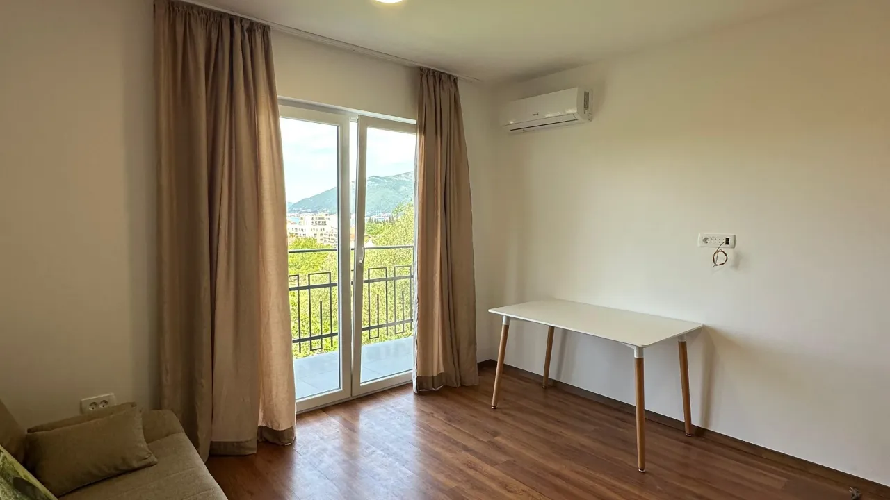 Rent, one bedroom apartment, 48m², Seljanovo, Tivat