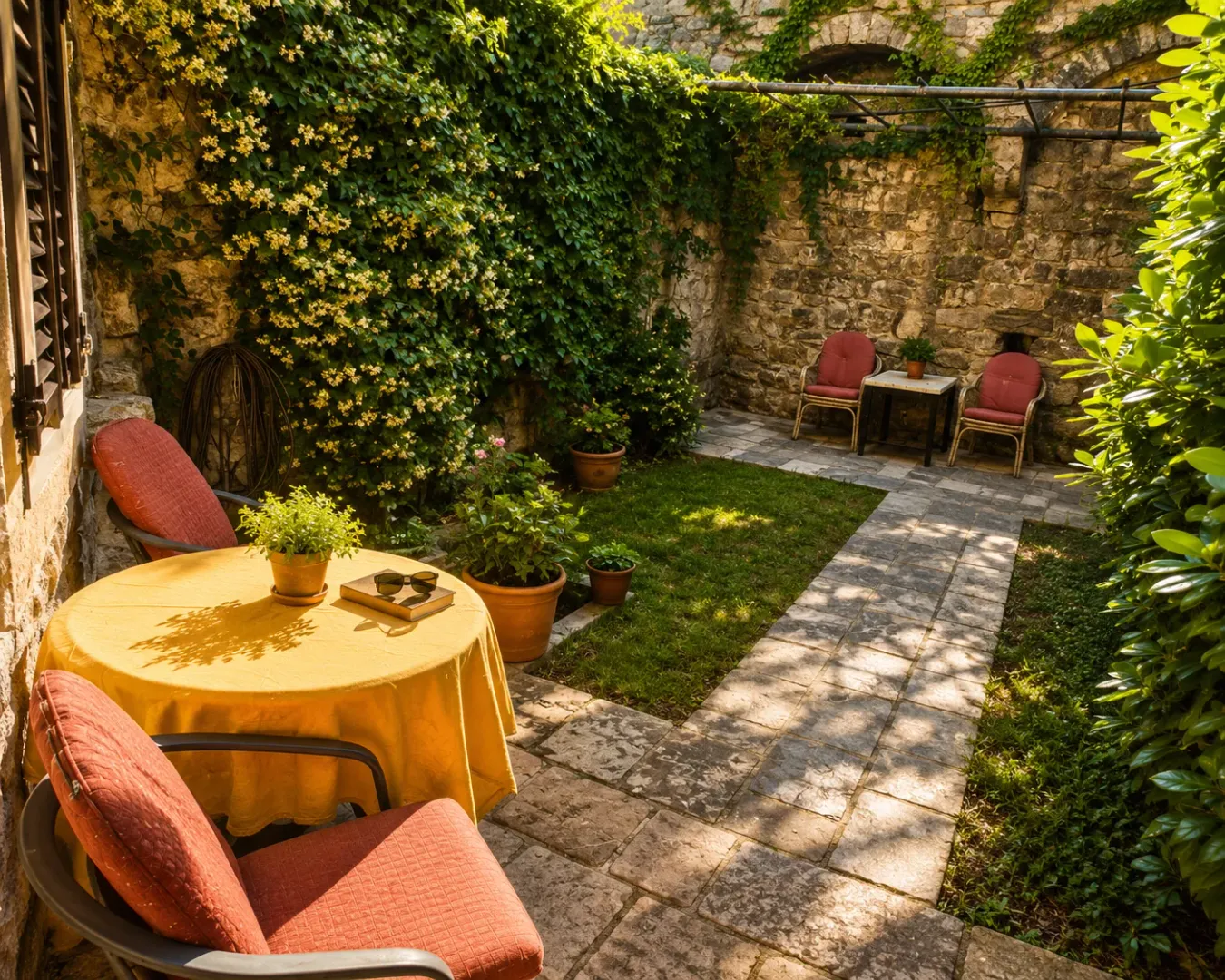 Daily-rent, two bedroom apartment, 90m², Stari Grad, Budva