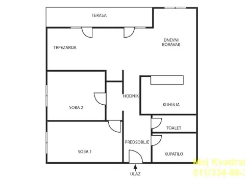 Prodaja, četvorosoban stan, 91m², Višnjička Banja, Palilula Sve Podlokacije - image 20