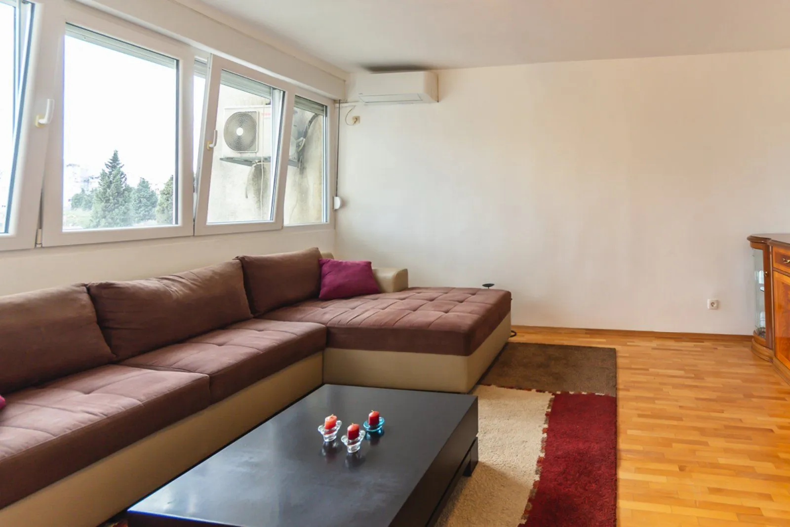 Rent, one bedroom apartment, 59m², Central Point, Podgorica
