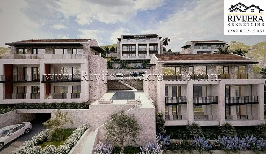 Prodaja, dvosoban stan, 71m², Muo, Kotor
