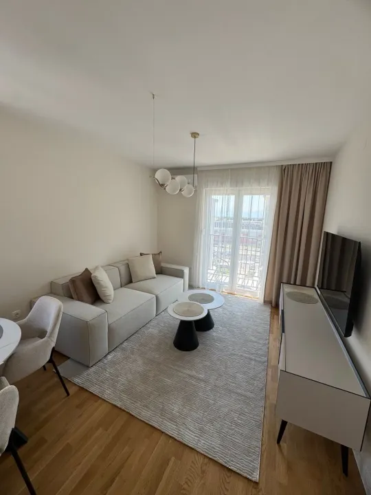 Rent, one bedroom apartment, 41m², Pobrežje, Podgorica