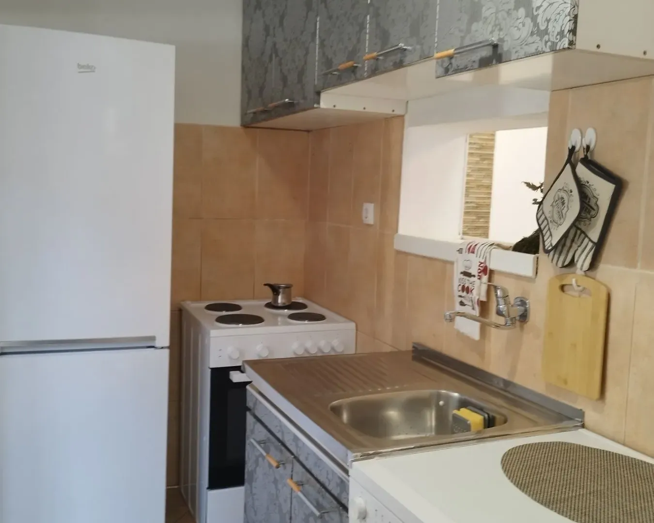 Rent, one bedroom apartment, 55m², Drač, Podgorica