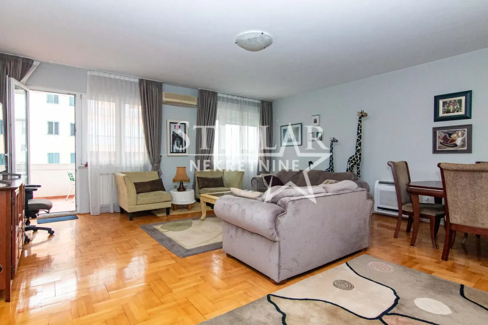 Rent, three bedroom apartment, 115m², Gorica C, Podgorica