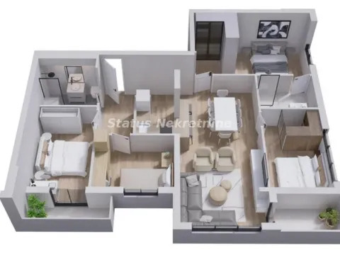 Prodaja, stan, 98m², Telep, Novi Sad Sve Podlokacije