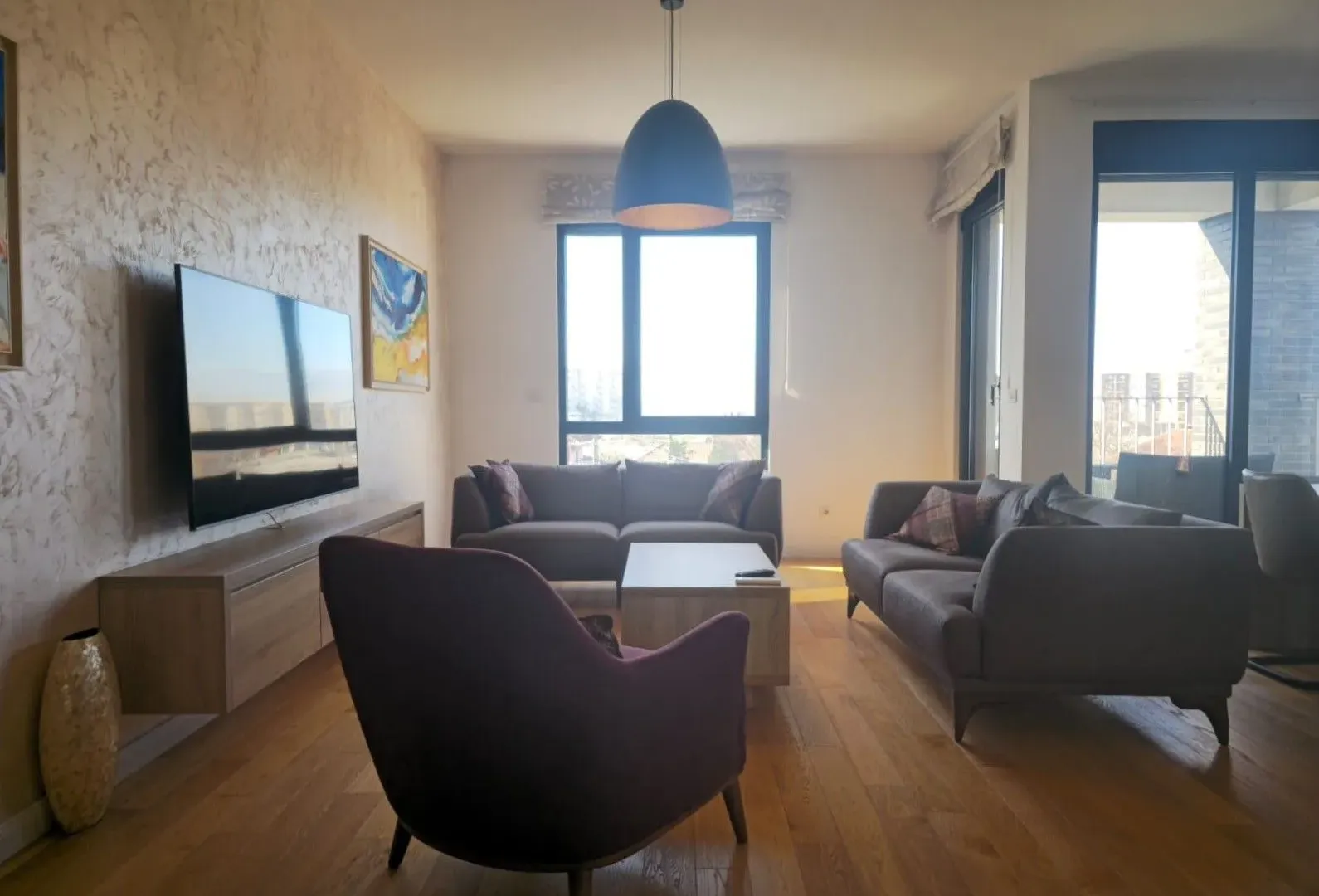 Rent, three bedroom apartment, 95m², City Kvart, Podgorica