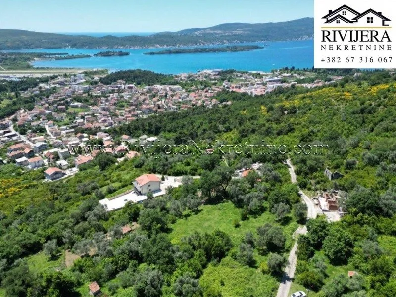Prodaja, plac, 1258m², Mrčevac, Tivat