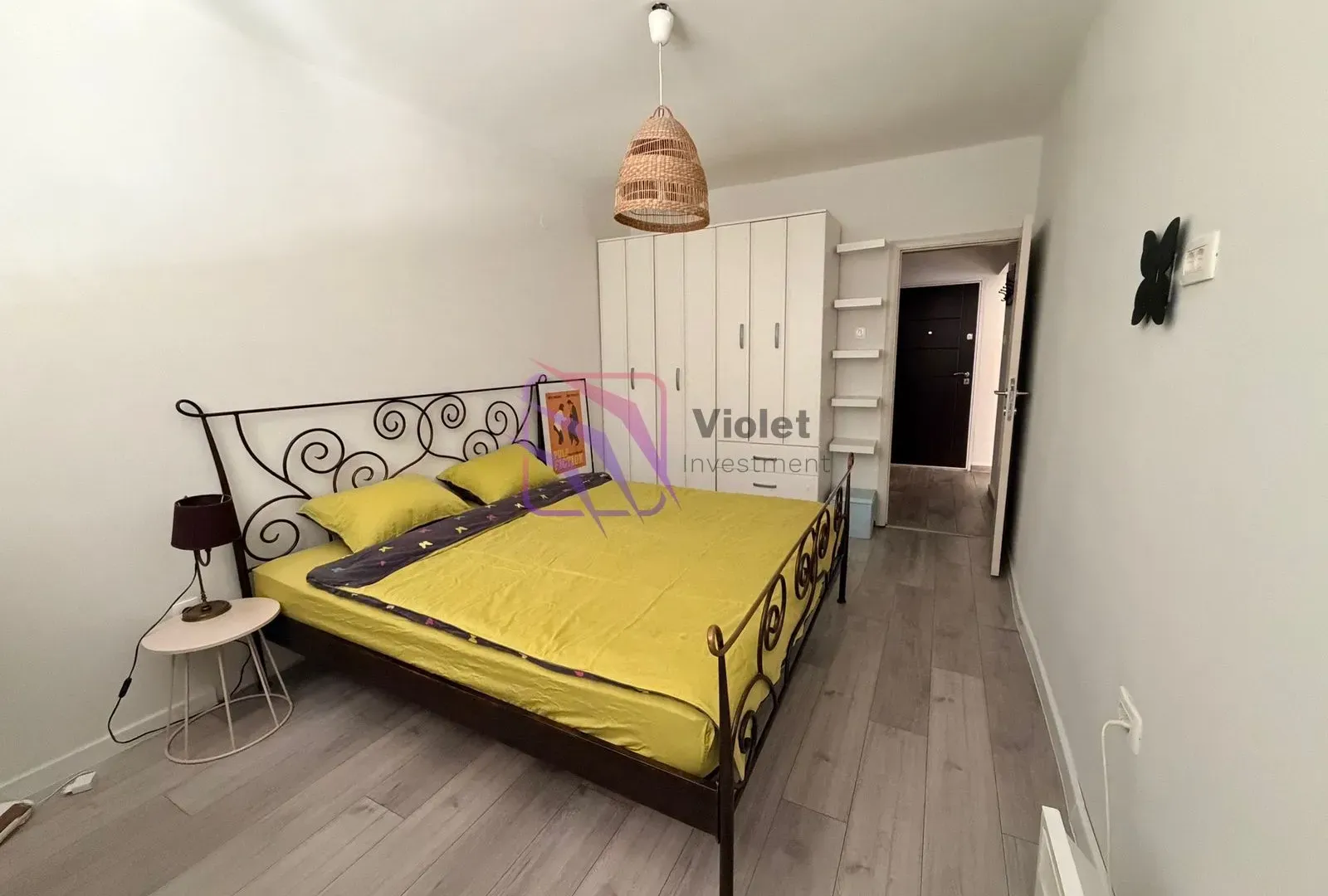 Rent, one bedroom apartment, 60m², Blok 5, Podgorica