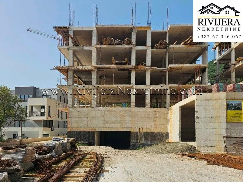 Prodaja, dvosoban stan, 52m², Donja Lastva, Tivat