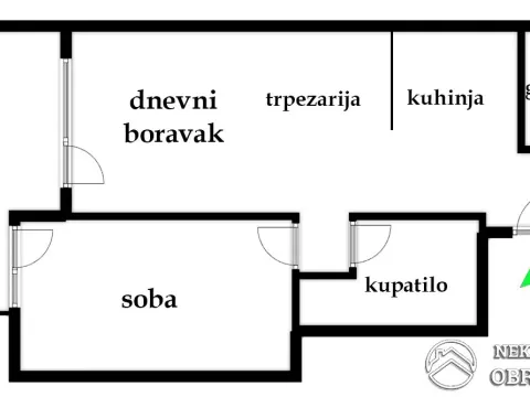 Prodaja, dvosoban stan, 57m², Vračar Sve Podlokacije, Beograd - image 2
