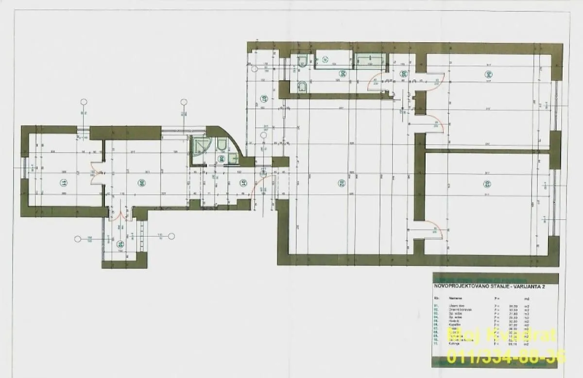Sale, office space, 120m², Vračar Sve Podlokacije, Beograd