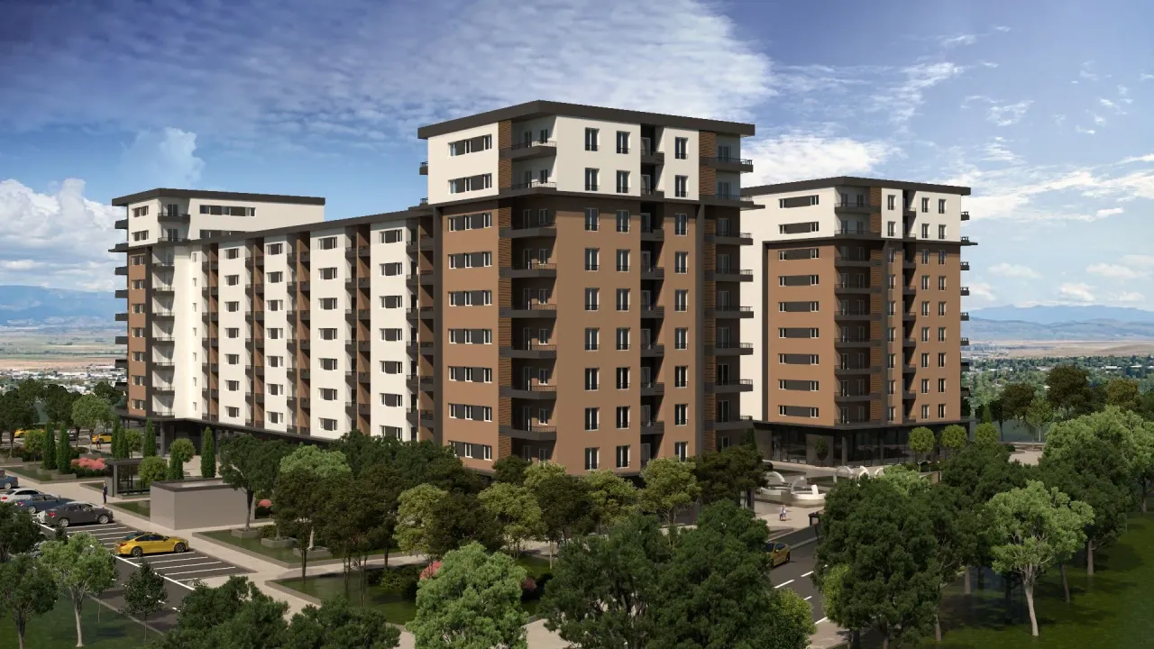 Prodaja, jednosoban stan, 46m², Stari Aerodrom, Podgorica