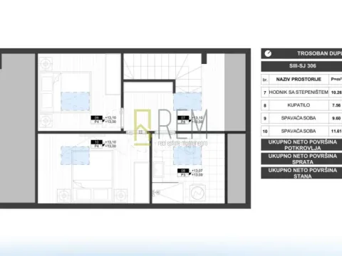 Sale, three bedroom apartment, 78m², Zabjelo, Podgorica - image 16