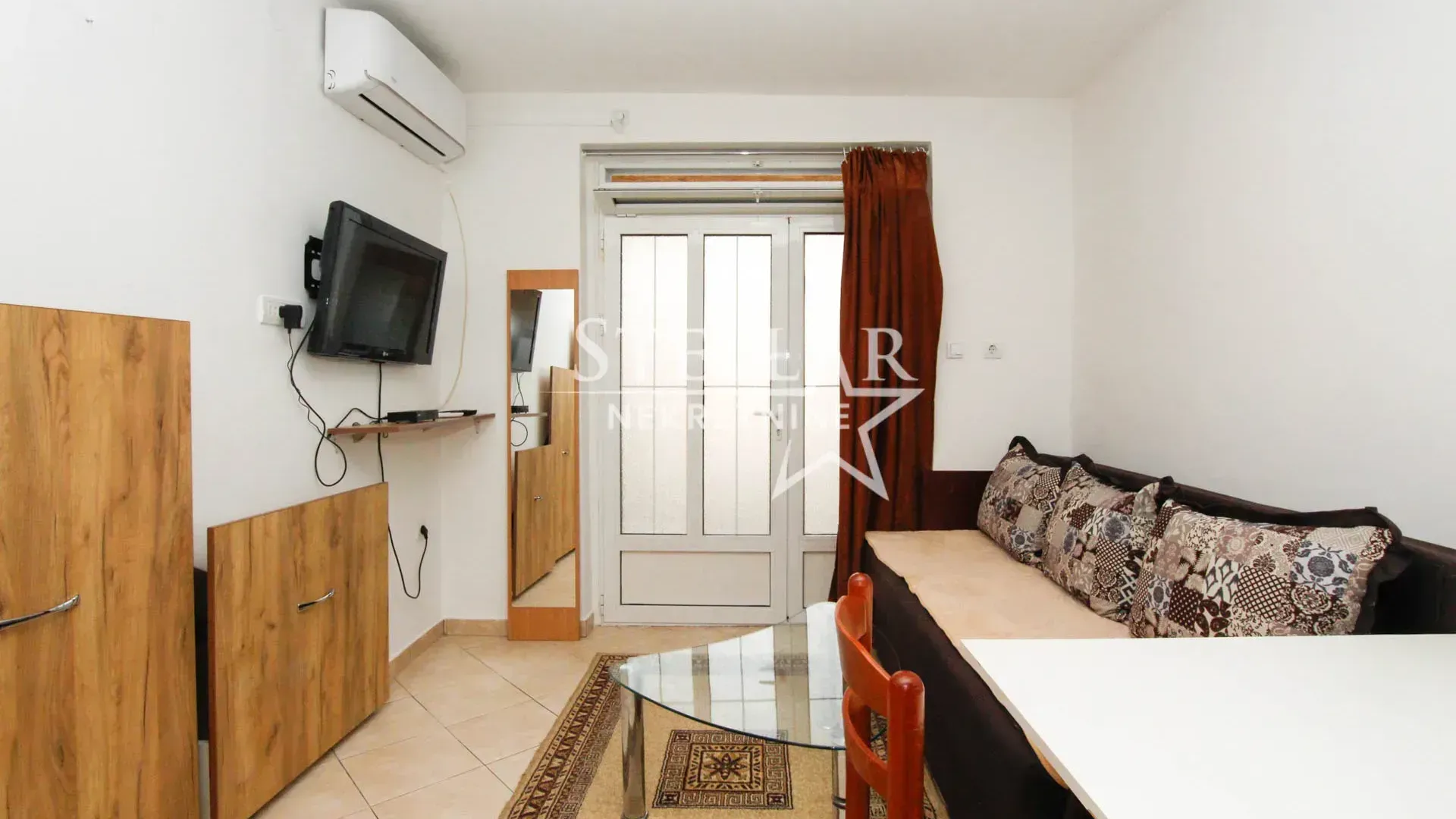 Rent, one bedroom apartment, 25m², Stari Aerodrom, Podgorica