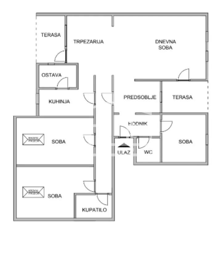 Prodaja, četvorosoban stan, 88m², Novi Beograd Sve Podlokacije, Beograd