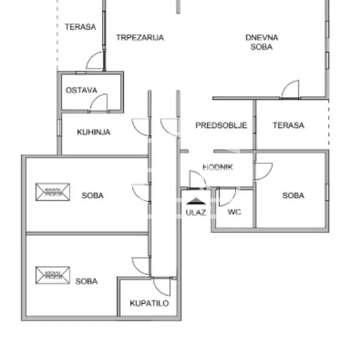 Prodaja, četvorosoban stan, 88m², Novi Beograd Sve Podlokacije, Beograd