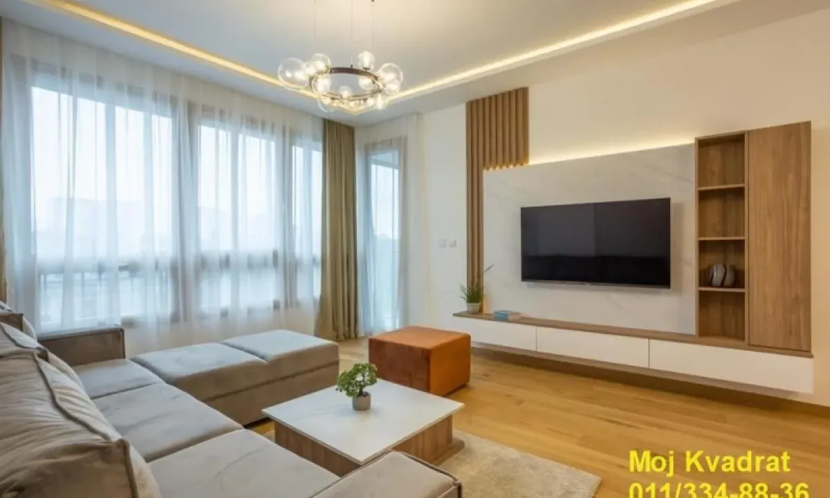 Izdavanje, dvosoban stan, 55m², Novi Beograd Blok 65, Novi Beograd Sve Podlokacije