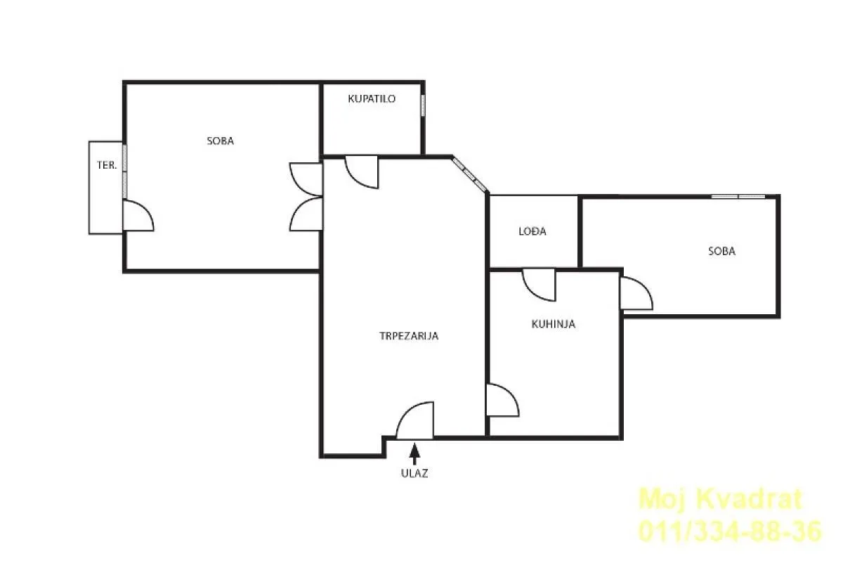 Sale, office space, 65m², Stari Grad, Beograd