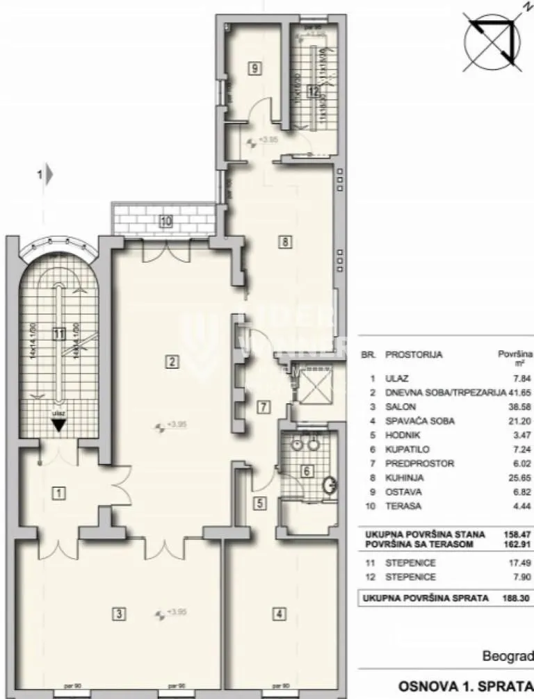 Sale, house, 941m², Slavija, Vračar Sve Podlokacije