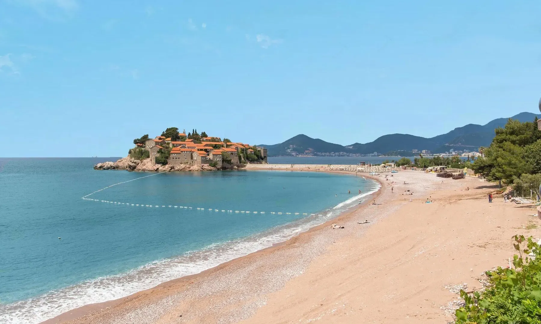 Sale, two bedroom apartment, 103m², Sveti Stefan, Budva