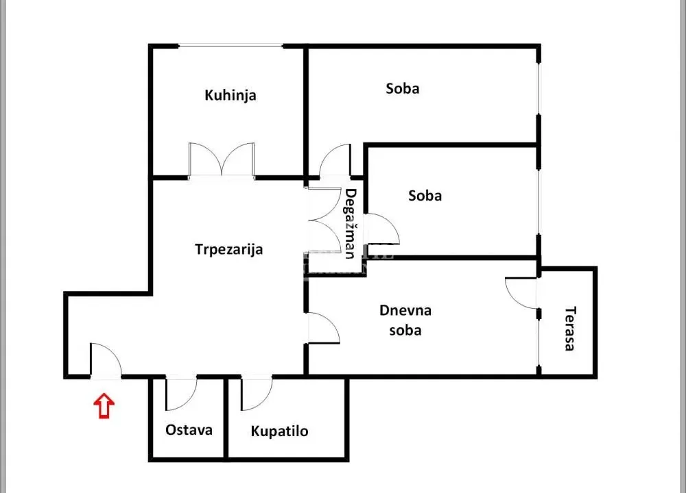 Prodaja, dvosoban stan, 59m², Lion, Zvezdara Sve Podlokacije