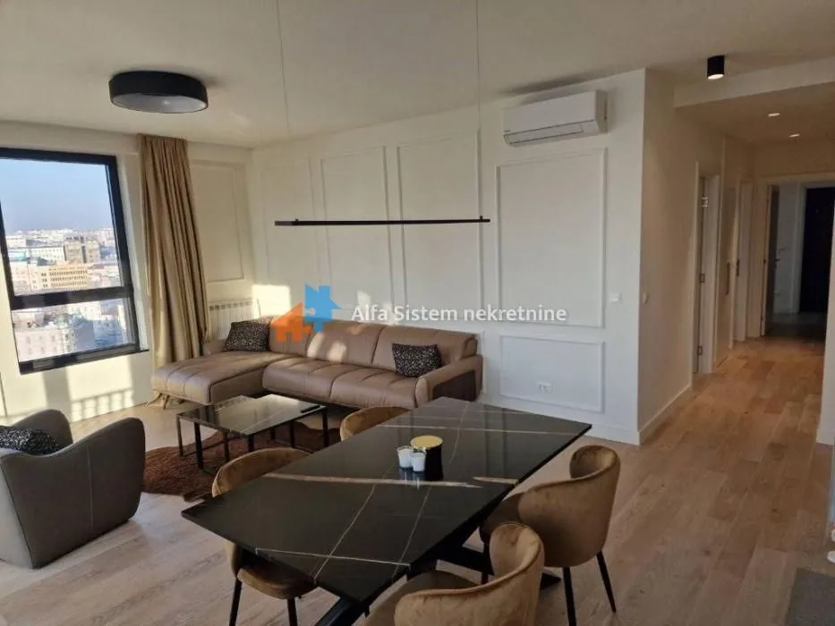 Rent, four bedroom apartment, 109m², Savski Venac, Beograd