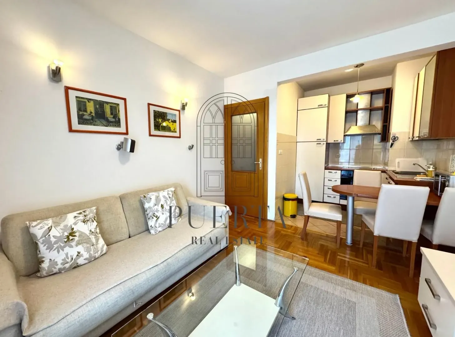 Rent, one bedroom apartment, 41m², Stari Aerodrom, Podgorica