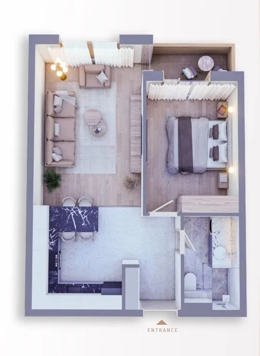 Prodaja, jednosoban stan, 45m², Centar, Kolašin