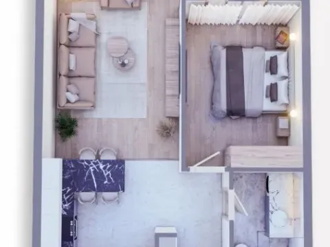 Sale, one bedroom apartment, 45m², Centar, Kolašin - image 3