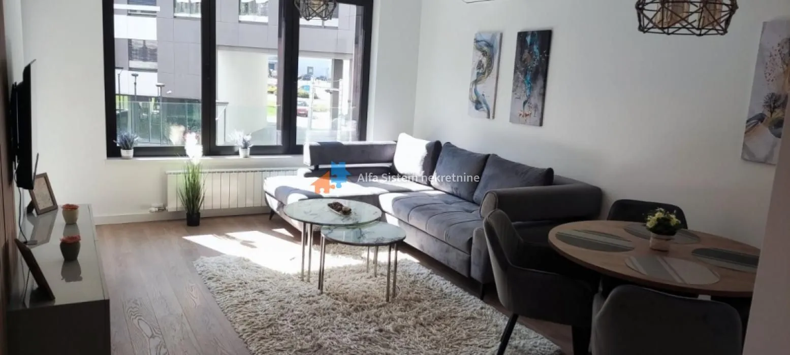 Rent, two bedroom apartment, 46m², Novi Beograd Blok 65, Novi Beograd Sve Podlokacije