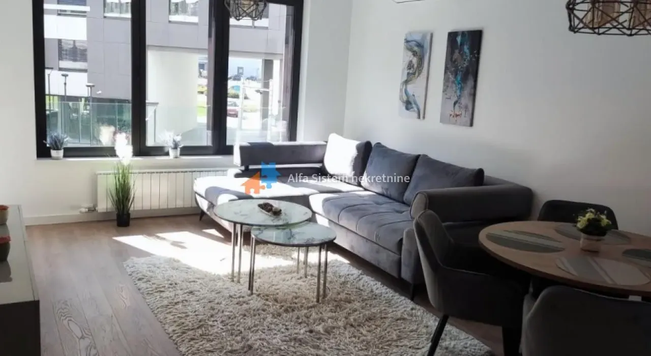 Rent, two bedroom apartment, 46m², Novi Beograd Blok 65, Novi Beograd Sve Podlokacije