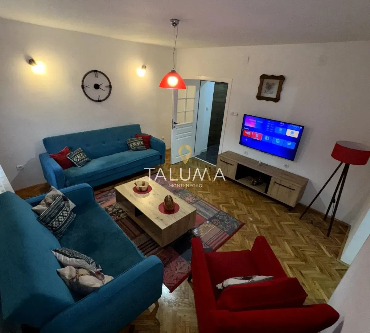 Izdavanje, jednosoban stan, 58m², Stari Aerodrom, Podgorica