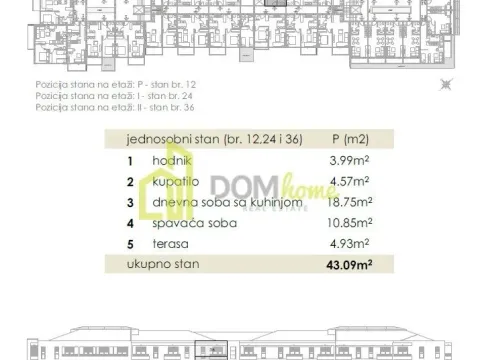 Prodaja, jednosoban stan, 43m², Donja Gorica, Podgorica - image 4