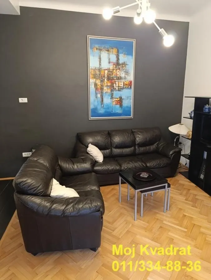 Izdavanje, jednosoban stan, 35m², Stari Grad, Beograd