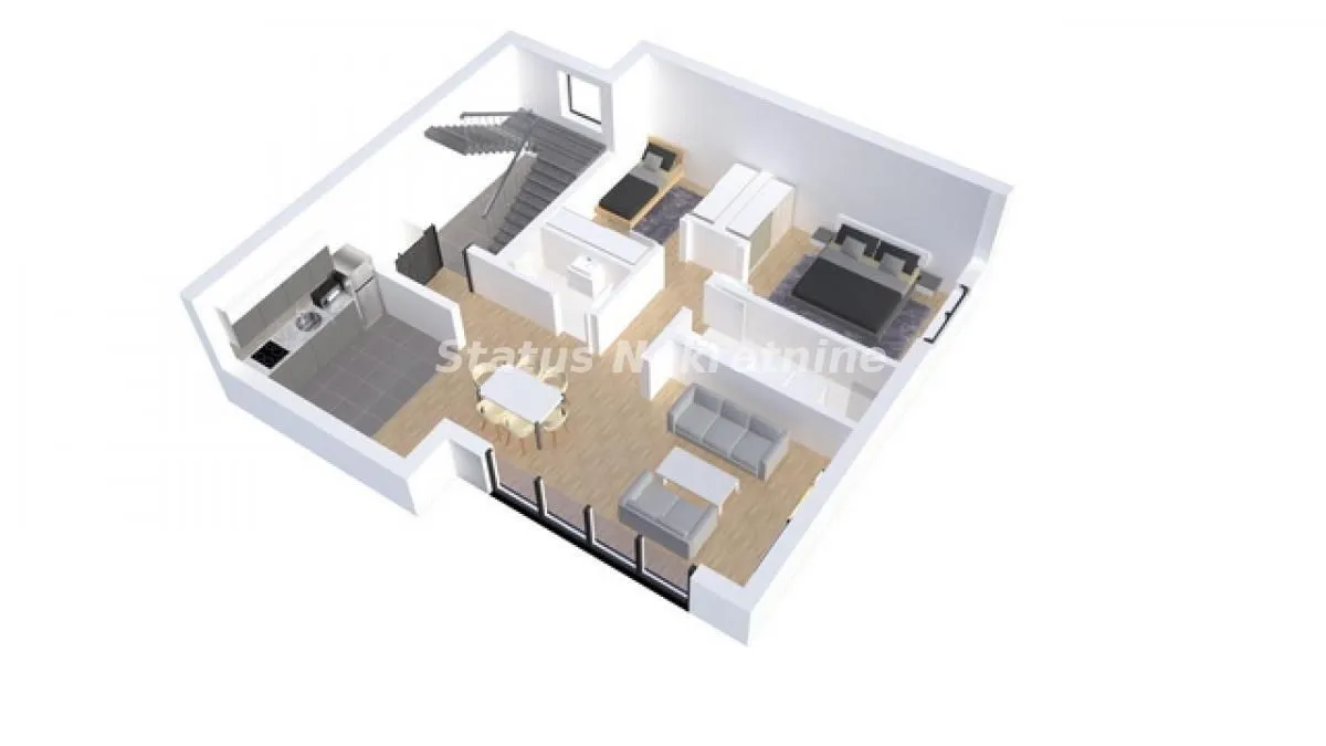 Izdavanje, trosoban stan, 65m², Futog, Novi Sad Sve Podlokacije