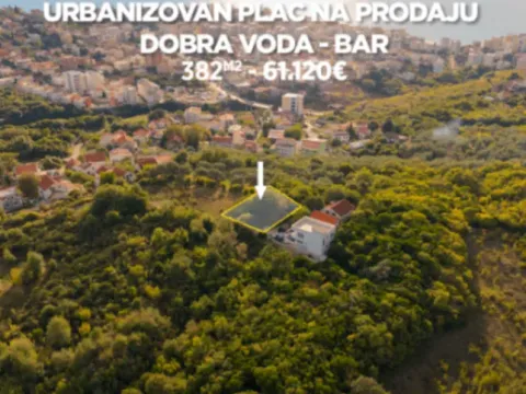 Prodaja, plac, 382m², Dobre Vode, Bar - image 3