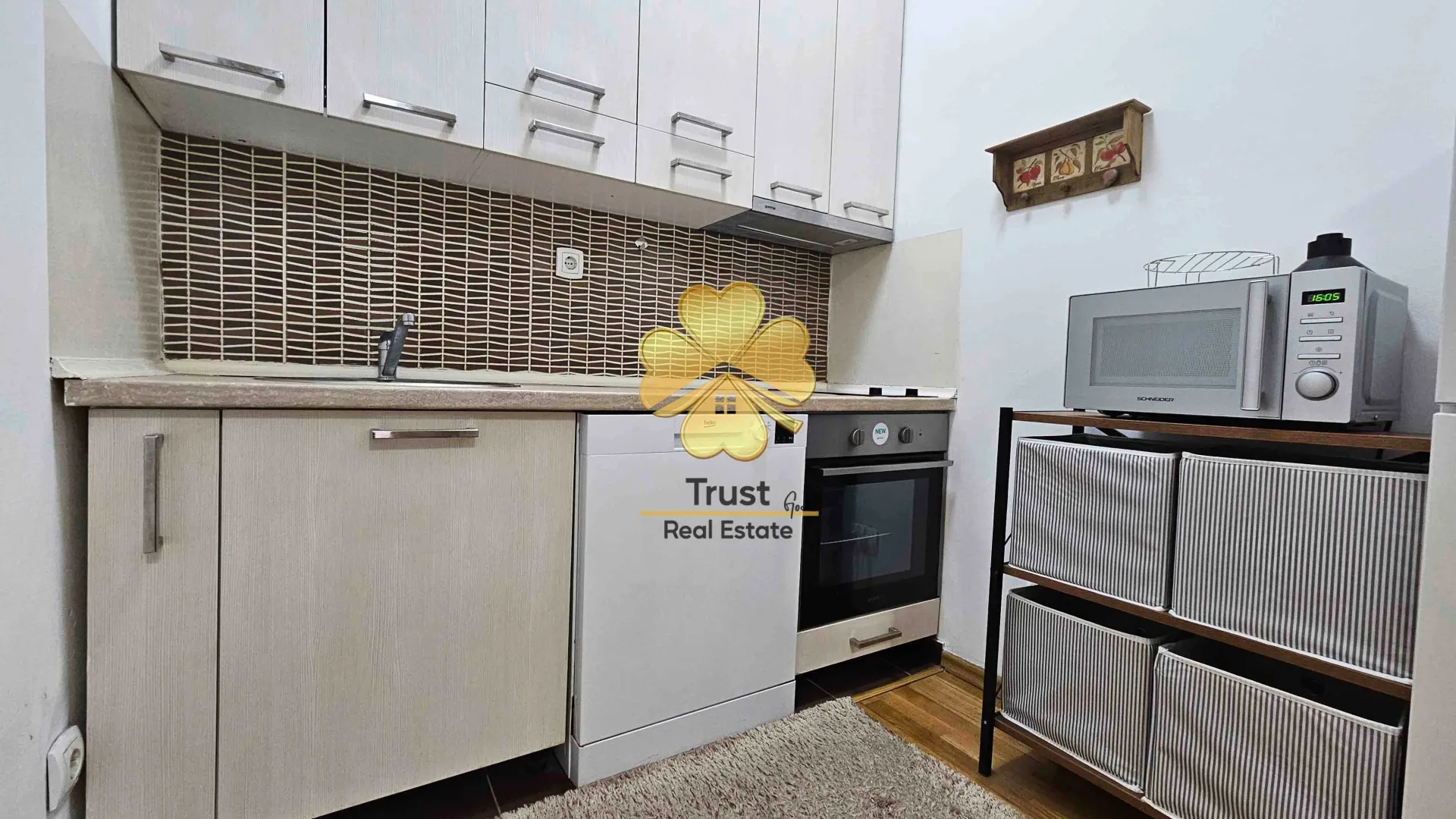 Rent, one bedroom apartment, 41m², Momišići, Podgorica