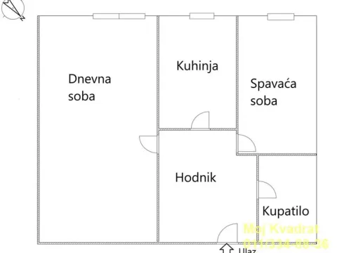 Sale, one bedroom apartment, 45m², Novi Beograd Blok 4, Novi Beograd Sve Podlokacije - image 10