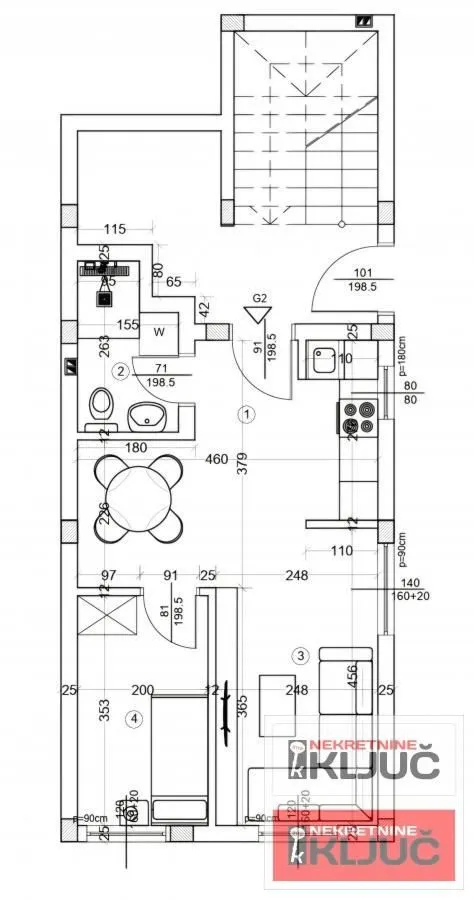 Prodaja, jednosoban stan, 37m², Adice, Novi Sad Sve Podlokacije