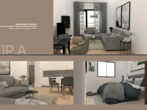 Sale, one bedroom apartment, 51m², Bar, Crna Gora - image 1