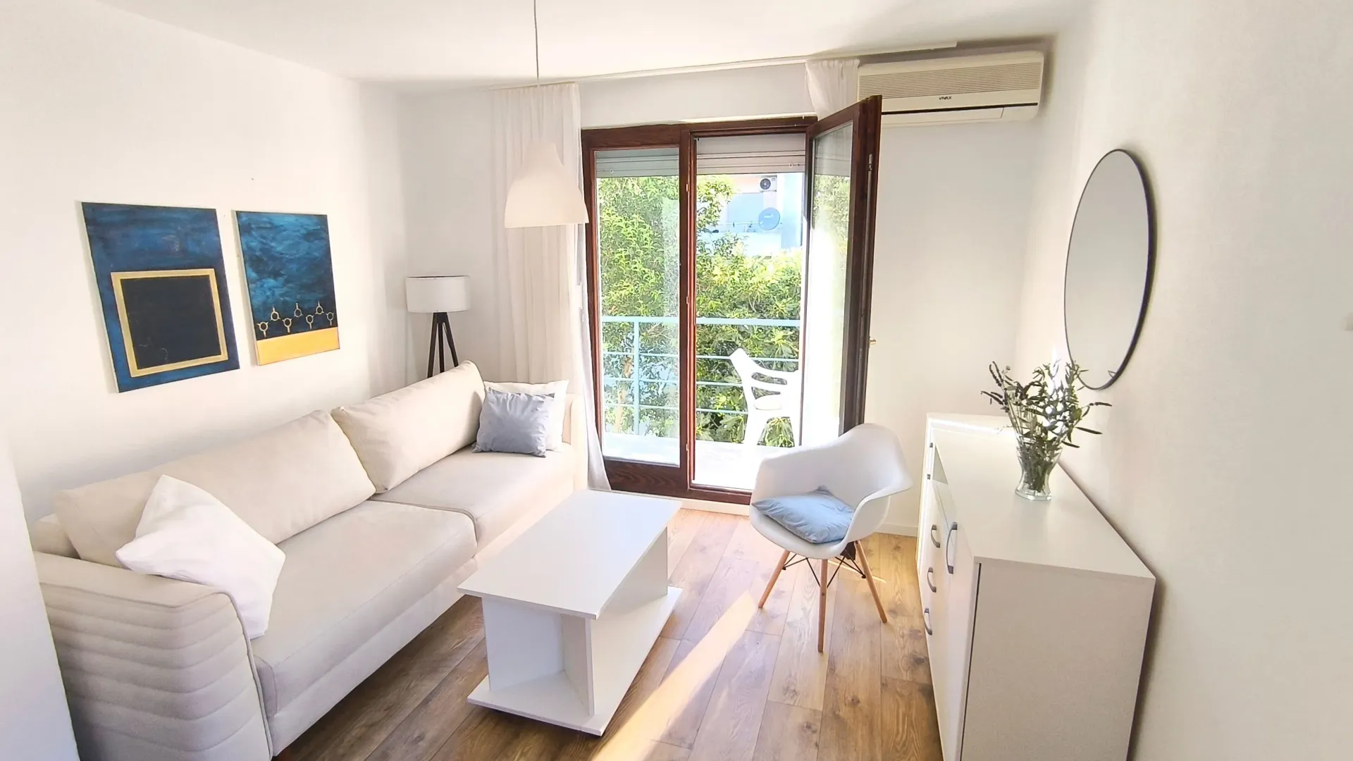 Rent, one bedroom apartment, 43m², Lazi, Budva