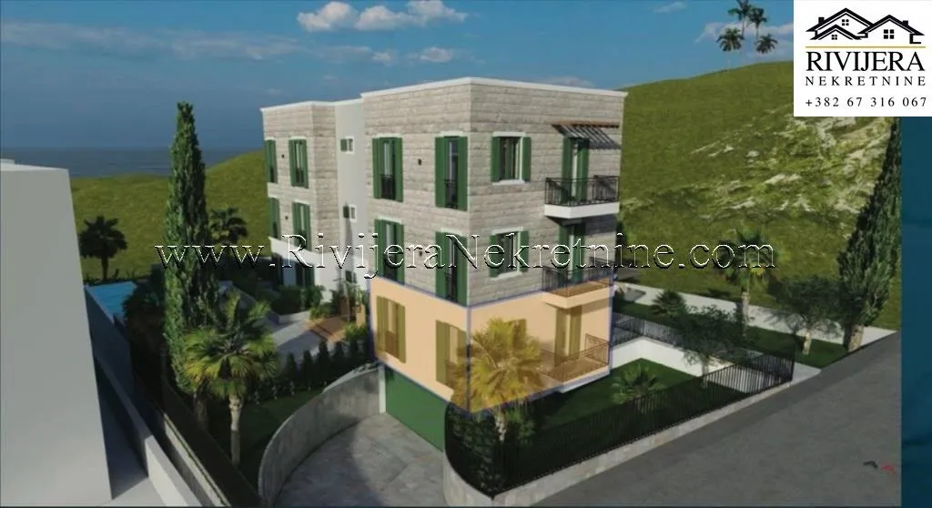Prodaja, dvosoban stan, 59m², Kava, Tivat