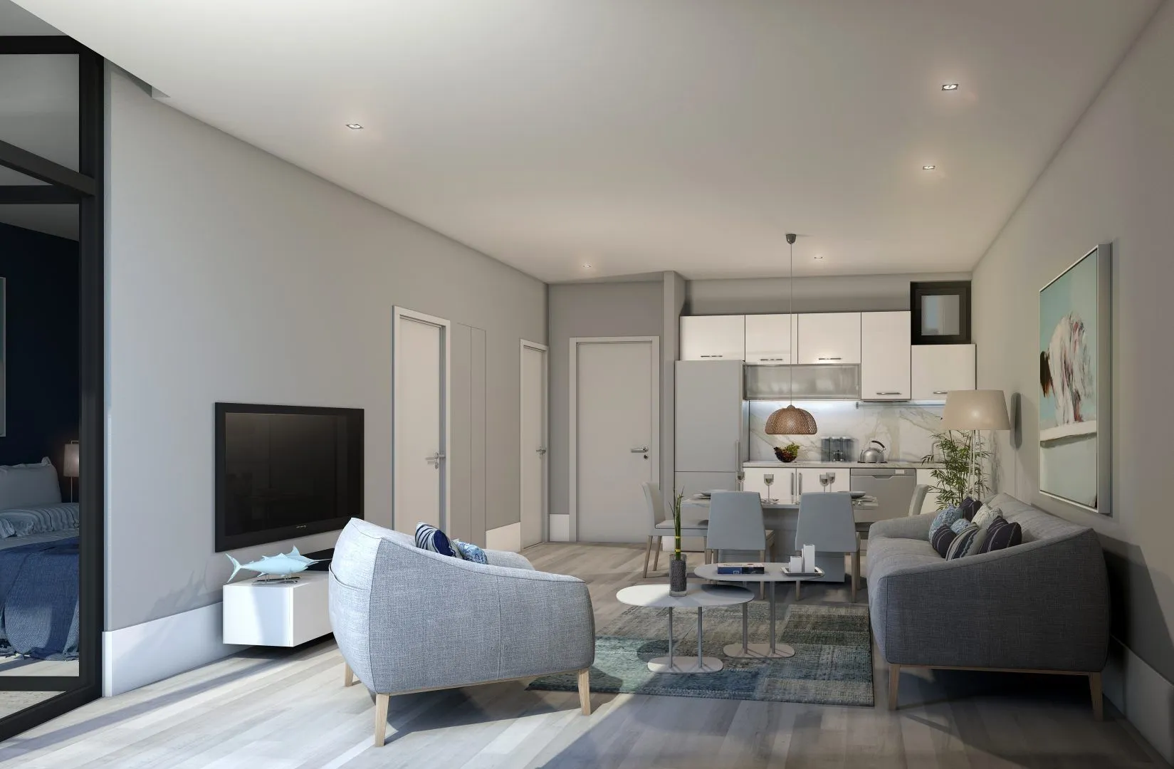 Prodaja, dvosoban stan, 132m², Donja Lastva, Tivat