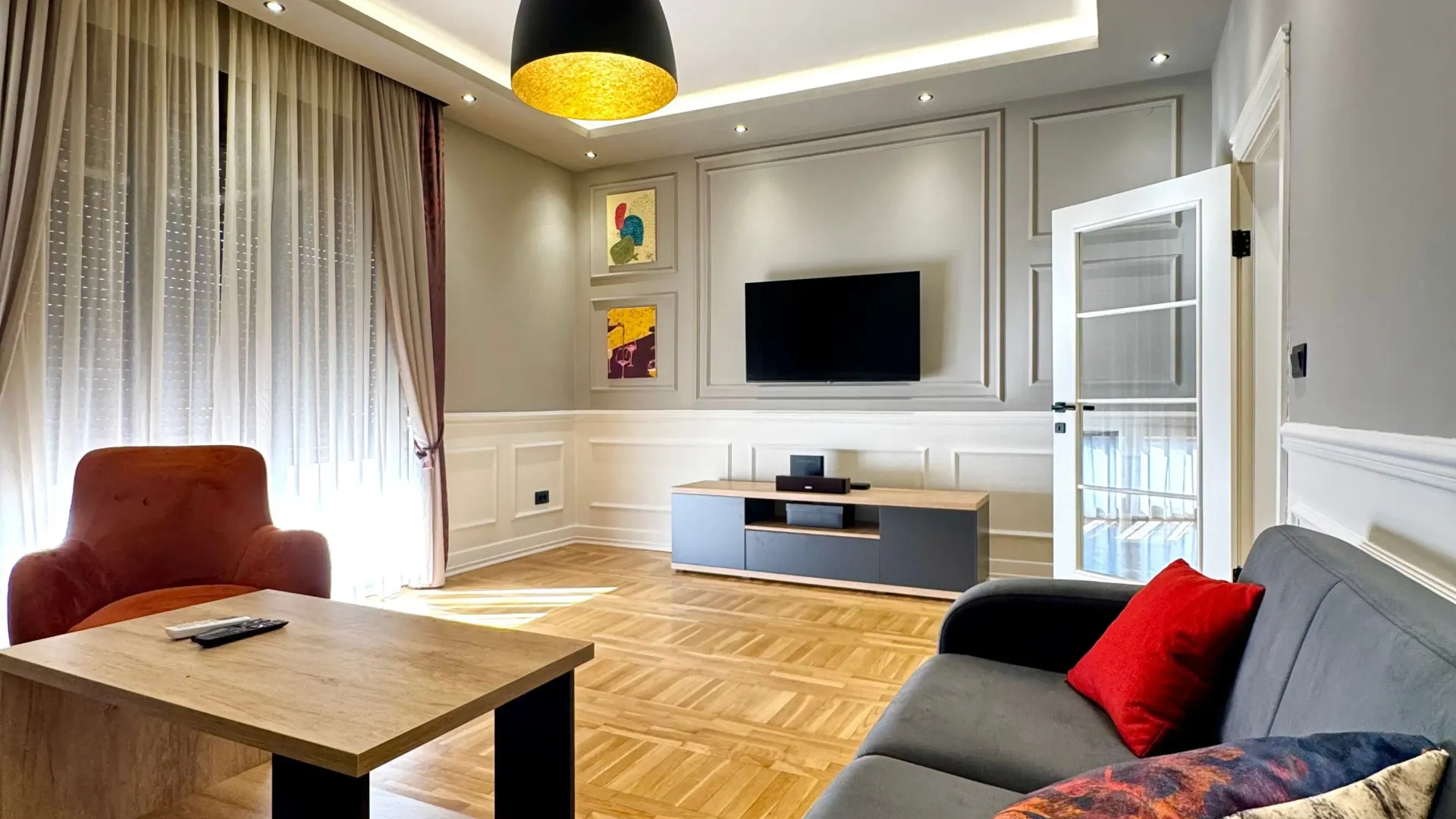 Rent, one bedroom apartment, 65m², Tološi, Podgorica