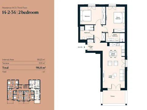 Prodaja, stan, 98m², Tivat, Crna Gora - image 2