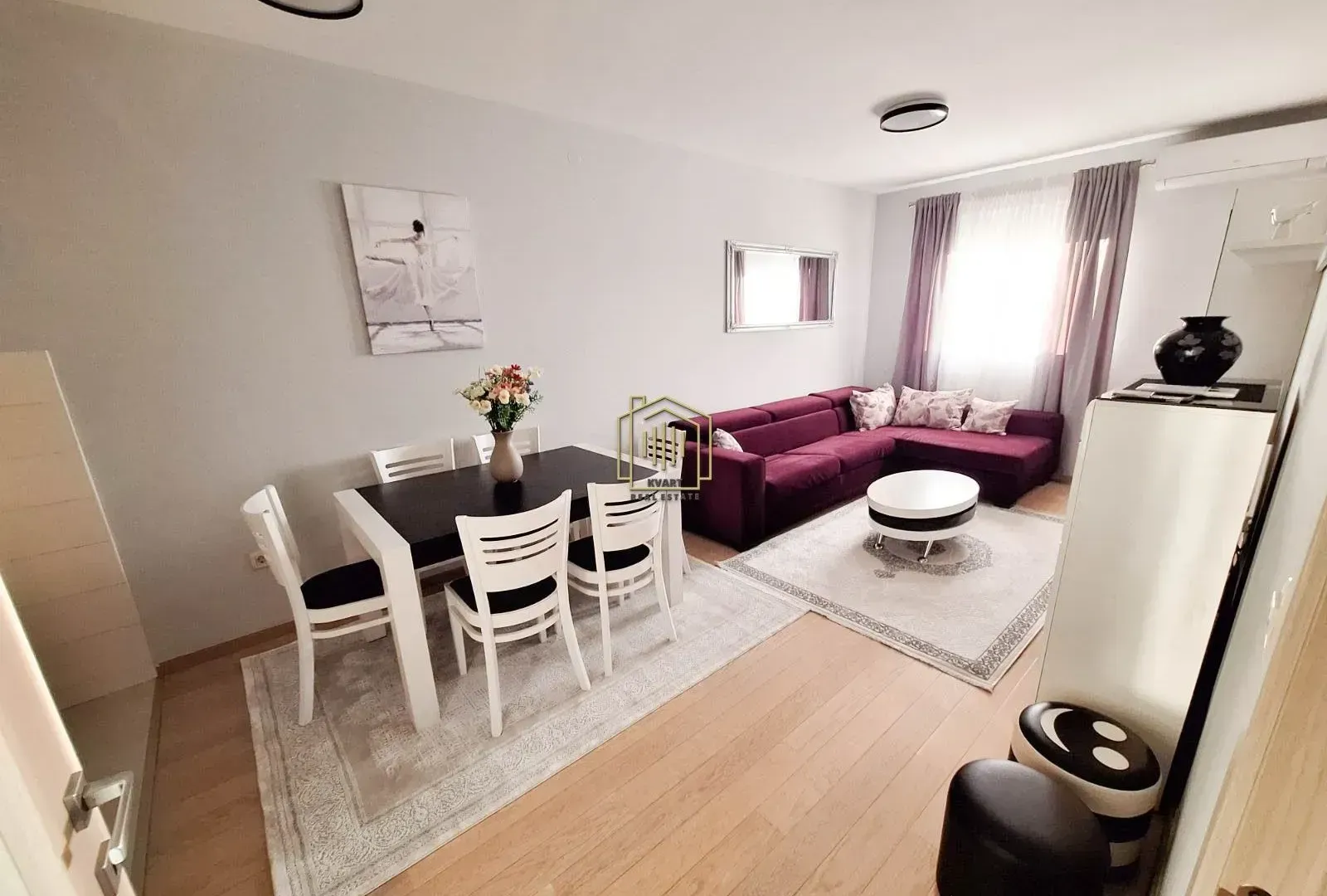 Izdavanje, jednosoban stan, 46m², City Kvart, Podgorica