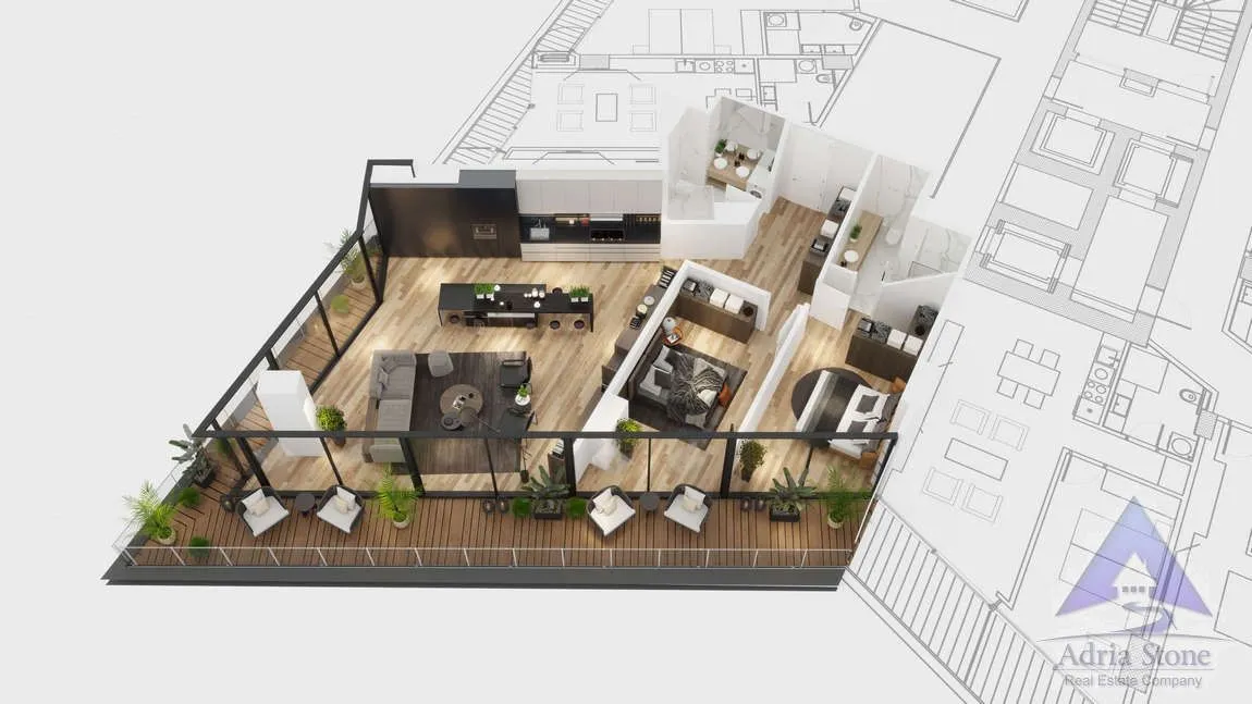 Sale, apartment, 30m², Rafailovići, Budva