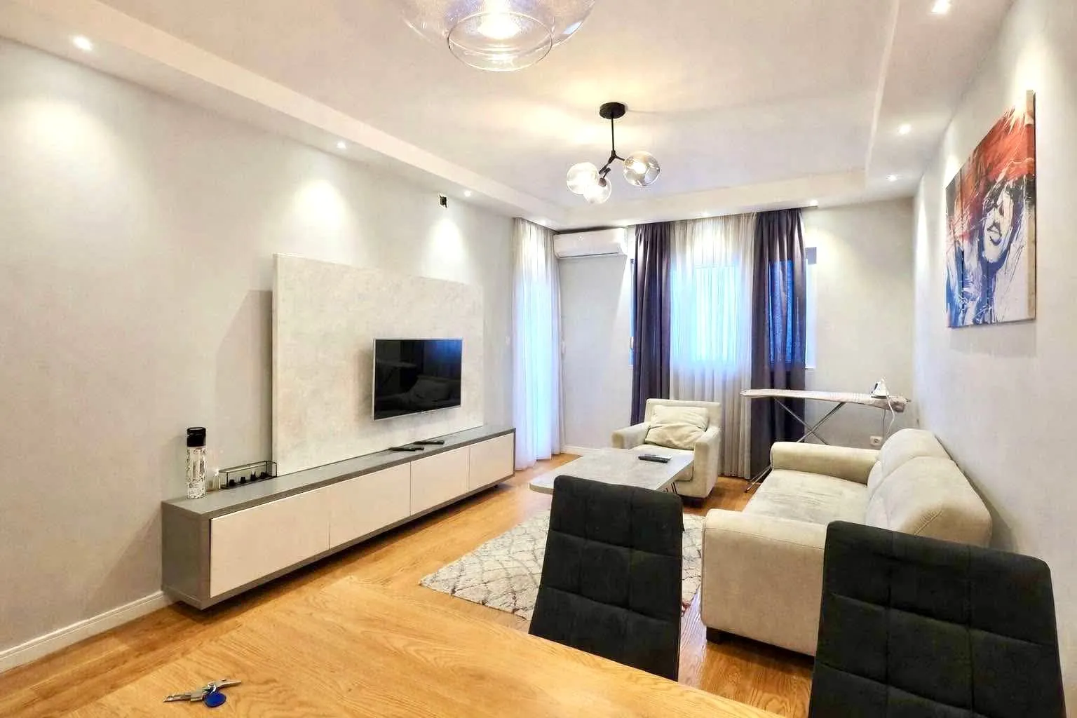 Rent, one bedroom apartment, 50m², Central Point, Podgorica